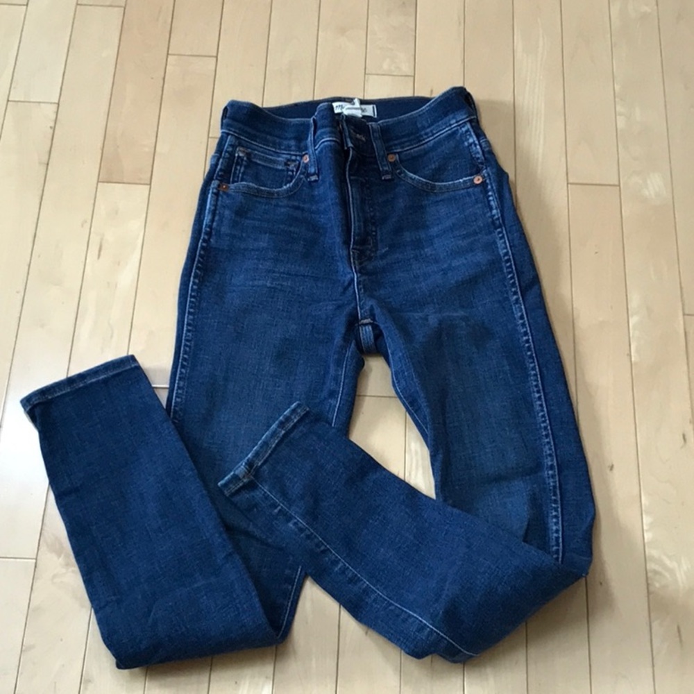 NWOT Madewell jeans - skinny straight ankle - 23 (0 or 00)